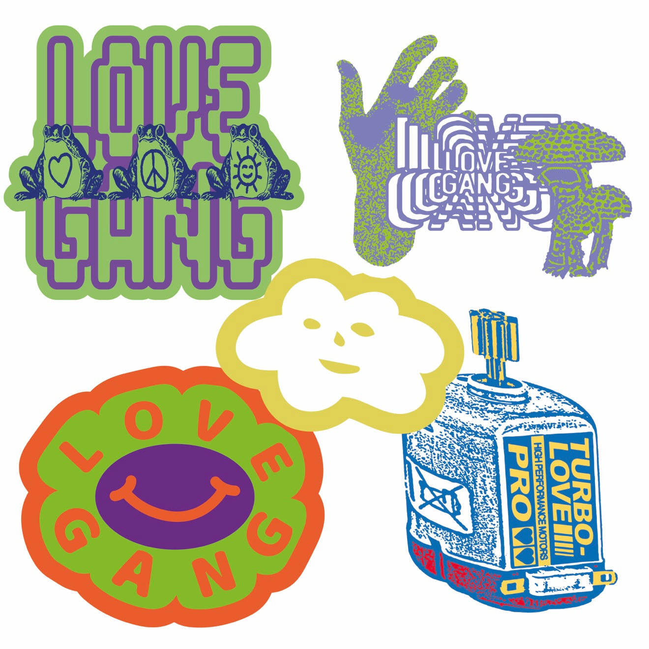LOVEGANG S/S '25 - STICKER PACK (MT)