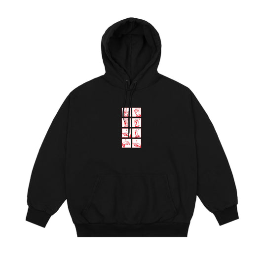 GESTURE - HOODIE (BK)