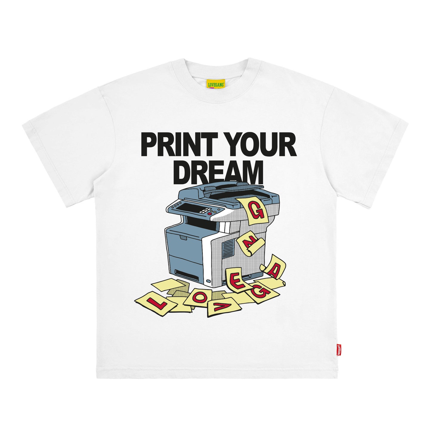 PRINT - T-SHIRT (WH)