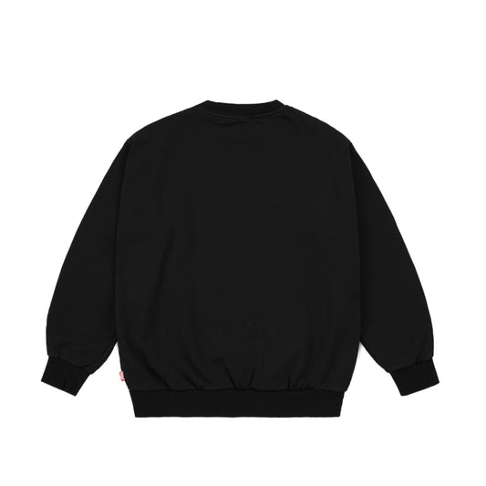 MIRROR COLLEGE '23 - CREWNECK (BK)