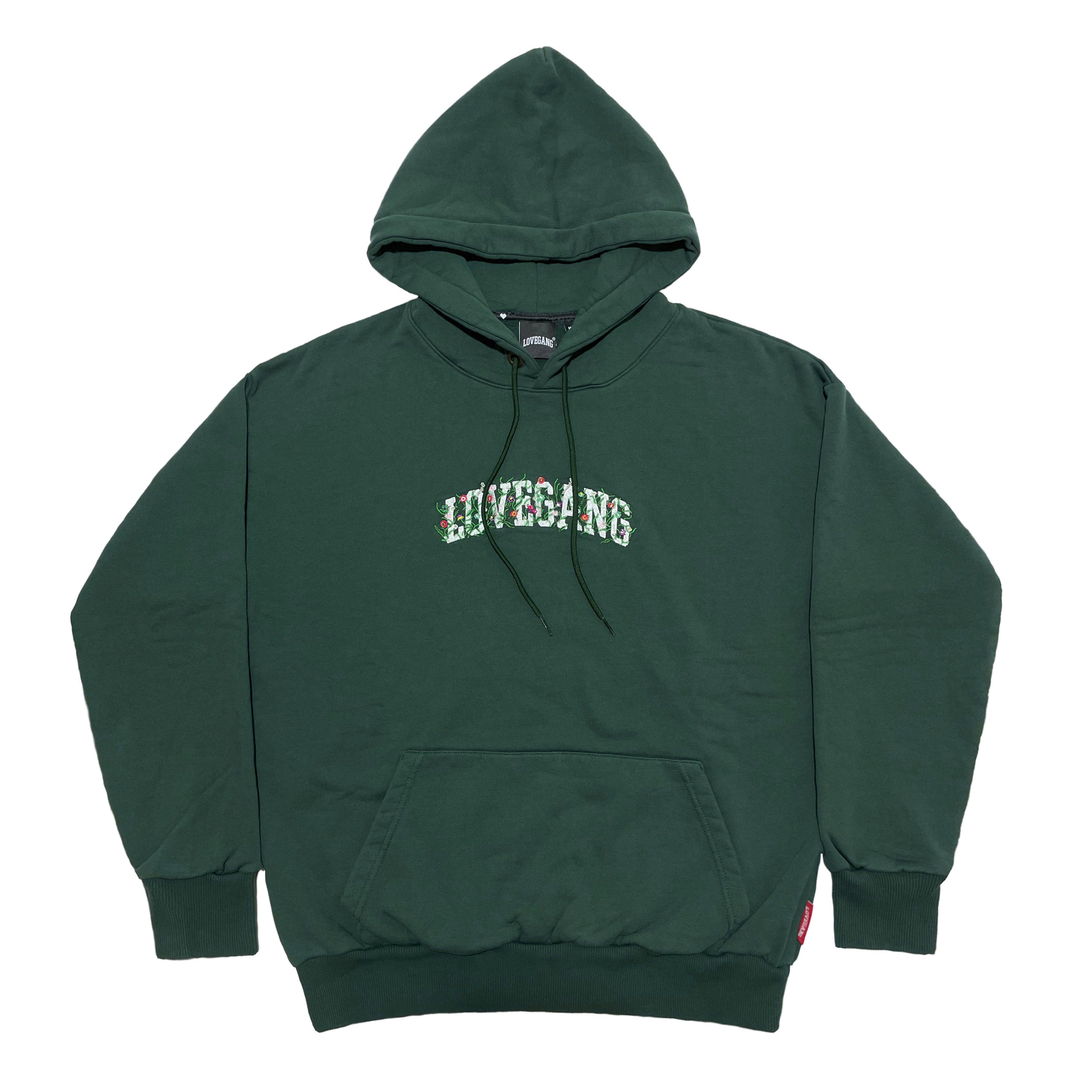 Thrasher davis hoodie forest on sale green