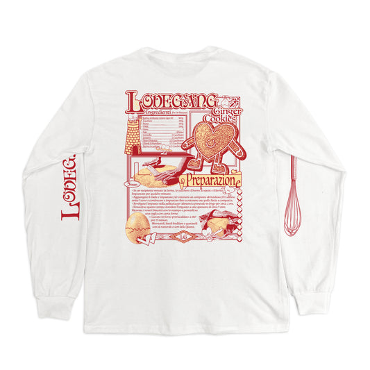 GINGER COOKIE - L/S T-SHIRT (WH)