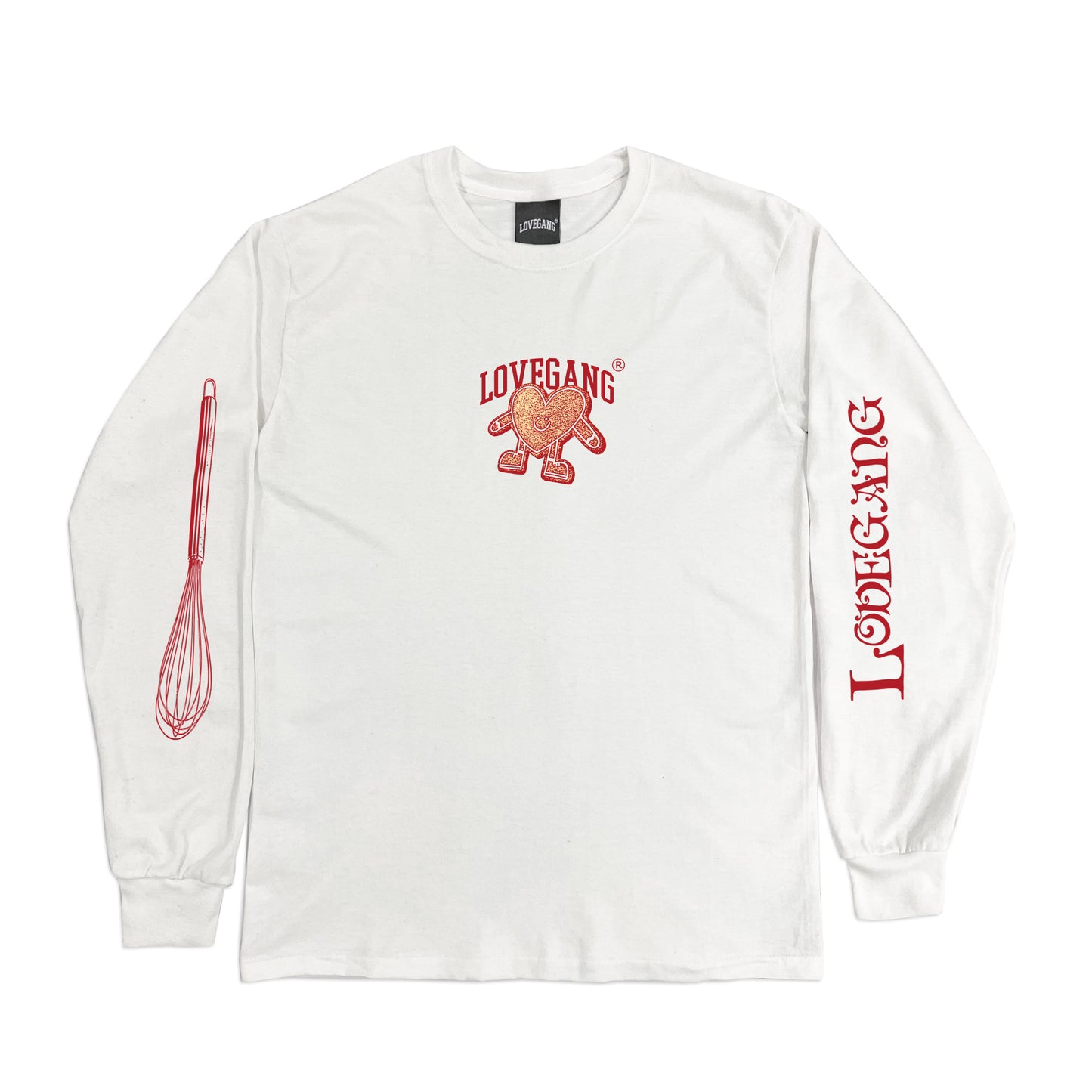 GINGER COOKIE - L/S T-SHIRT (WH)