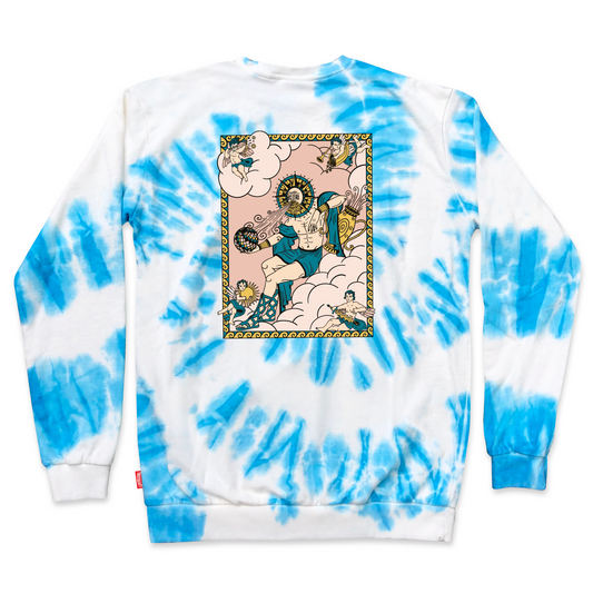 LG X WINDROSE - TIE-DYE CREWNECK (MT)