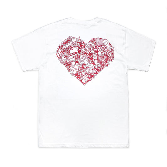 HEART - T-SHIRT (WH)